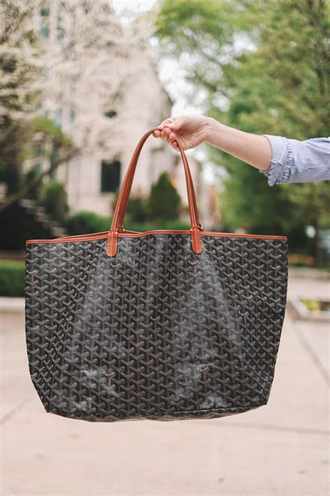 goyard tote blue vs red|Goyard st louis tote bag.